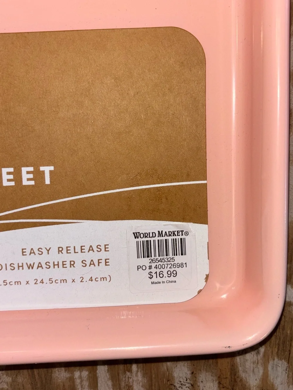 NWT Pink World Market Baking Set Flamingo Hostess Gift